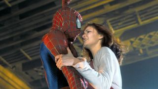 Tobey Maguire and Kirsten Dunst in Spider-Man